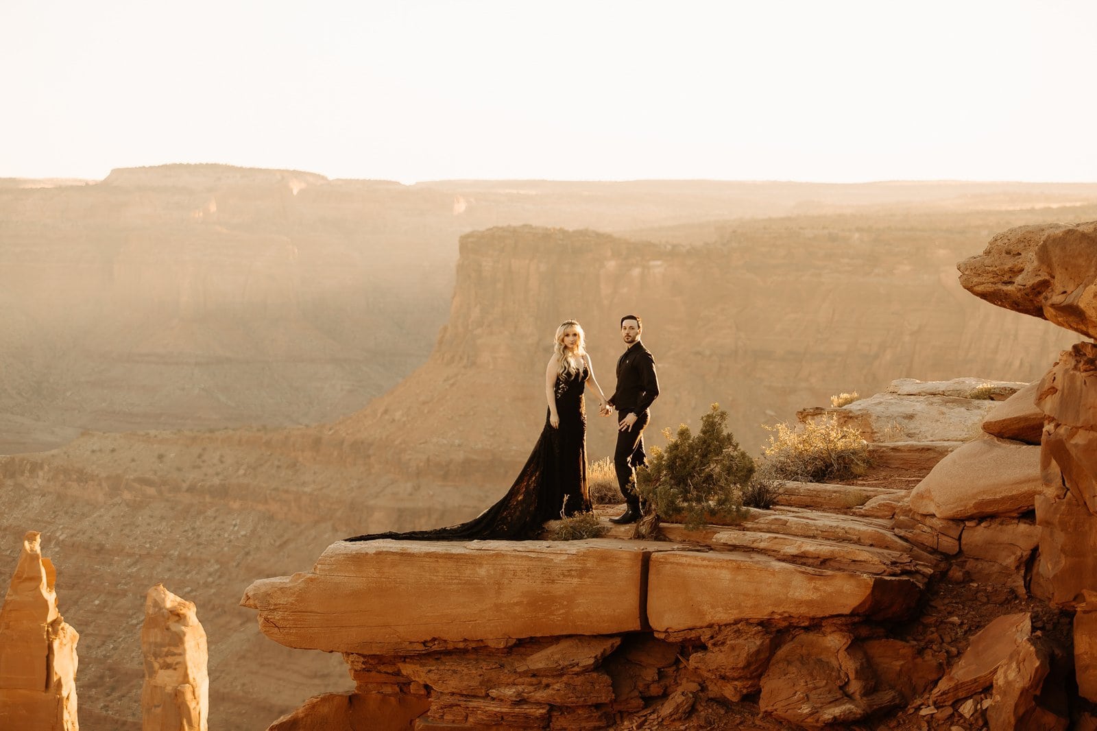 Gothic Fairytale Wedding at Red Earth Venue in Moab