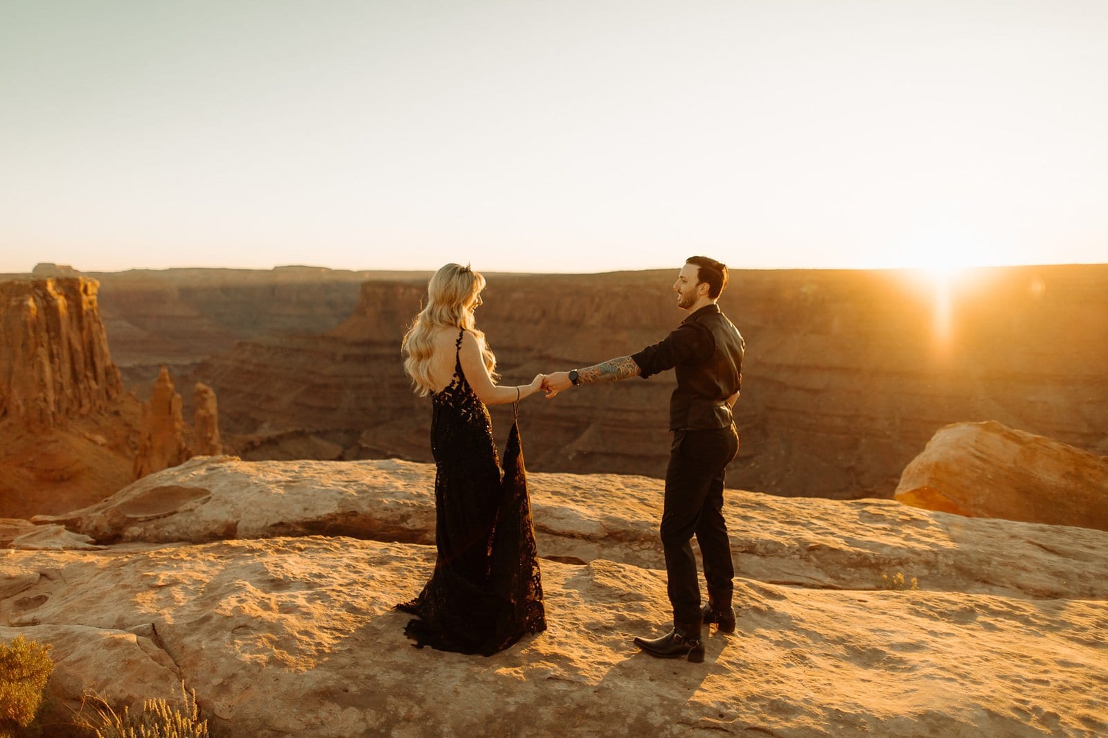 Gothic Fairytale Wedding at Red Earth Venue in Moab