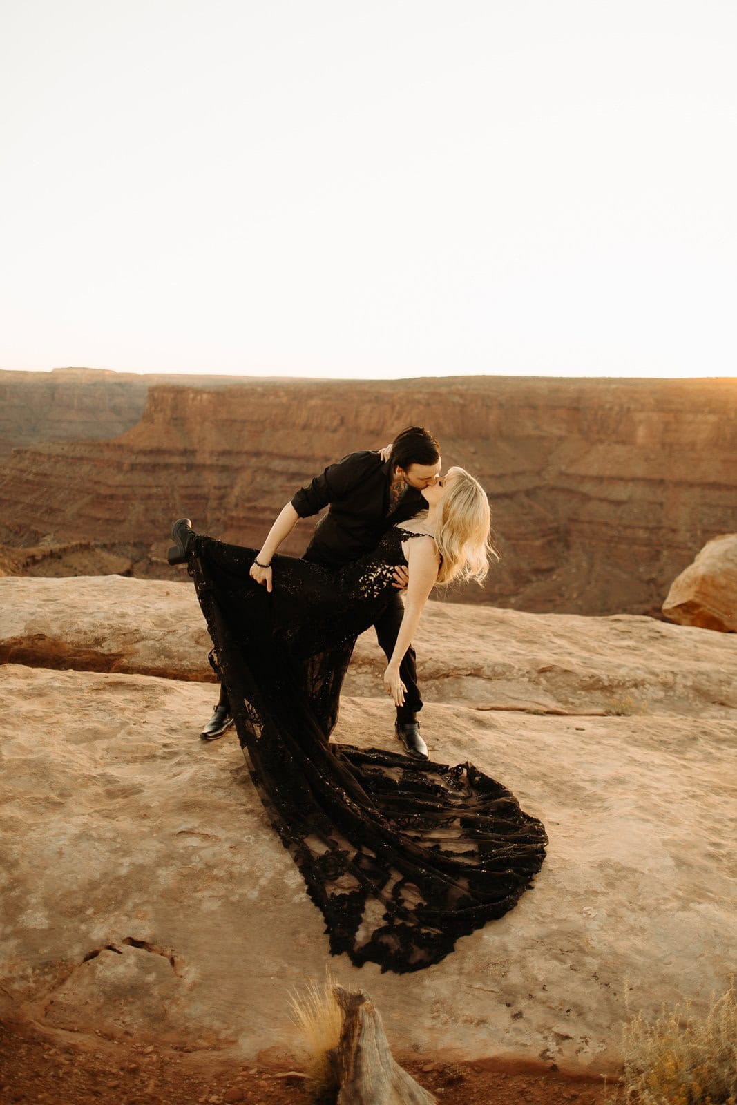 Gothic Fairytale Wedding at Red Earth Venue in Moab