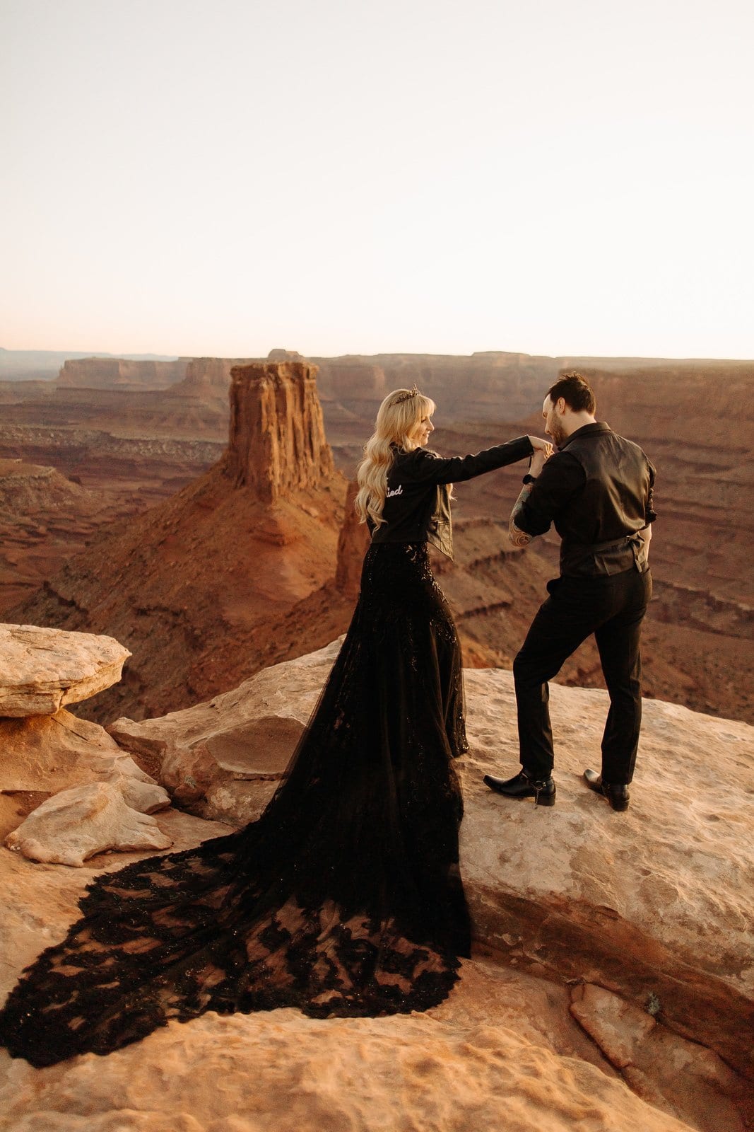 Gothic Fairytale Wedding at Red Earth Venue in Moab
