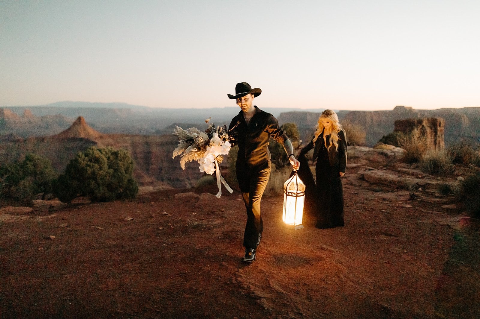 Gothic Fairytale Wedding at Red Earth Venue in Moab