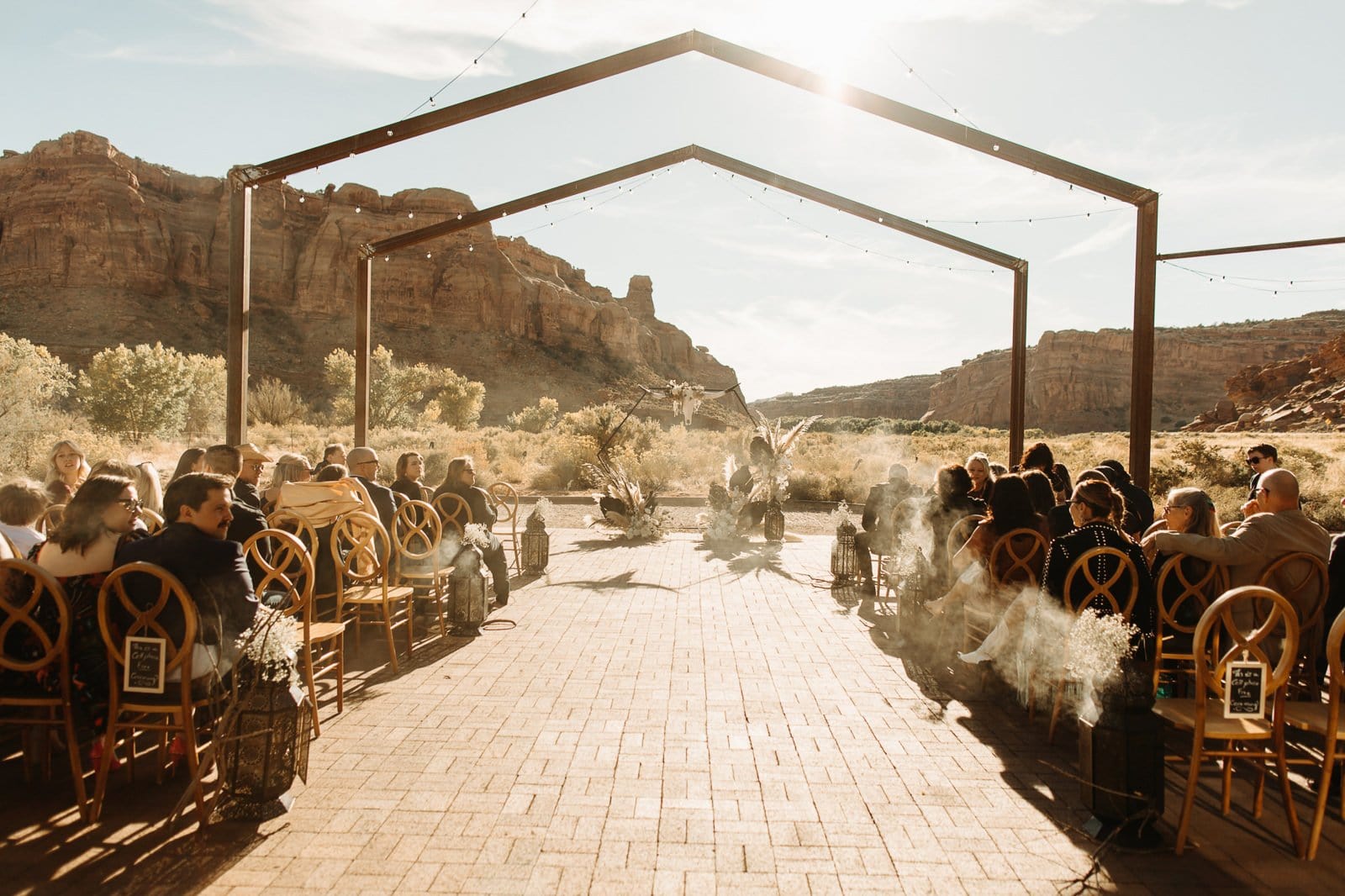 Gothic Wedding at Red Earth Venue
