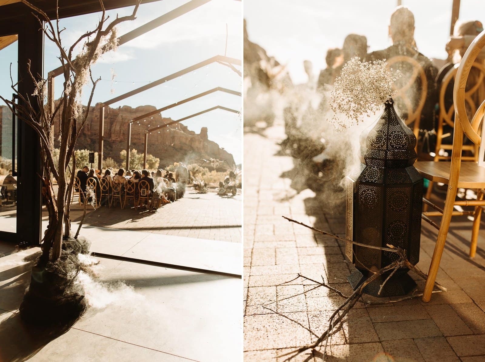 Gothic Wedding details at Red Earth Venue