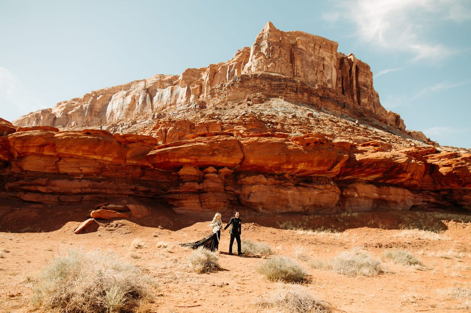 Gothic Wedding at Red Earth Venue
