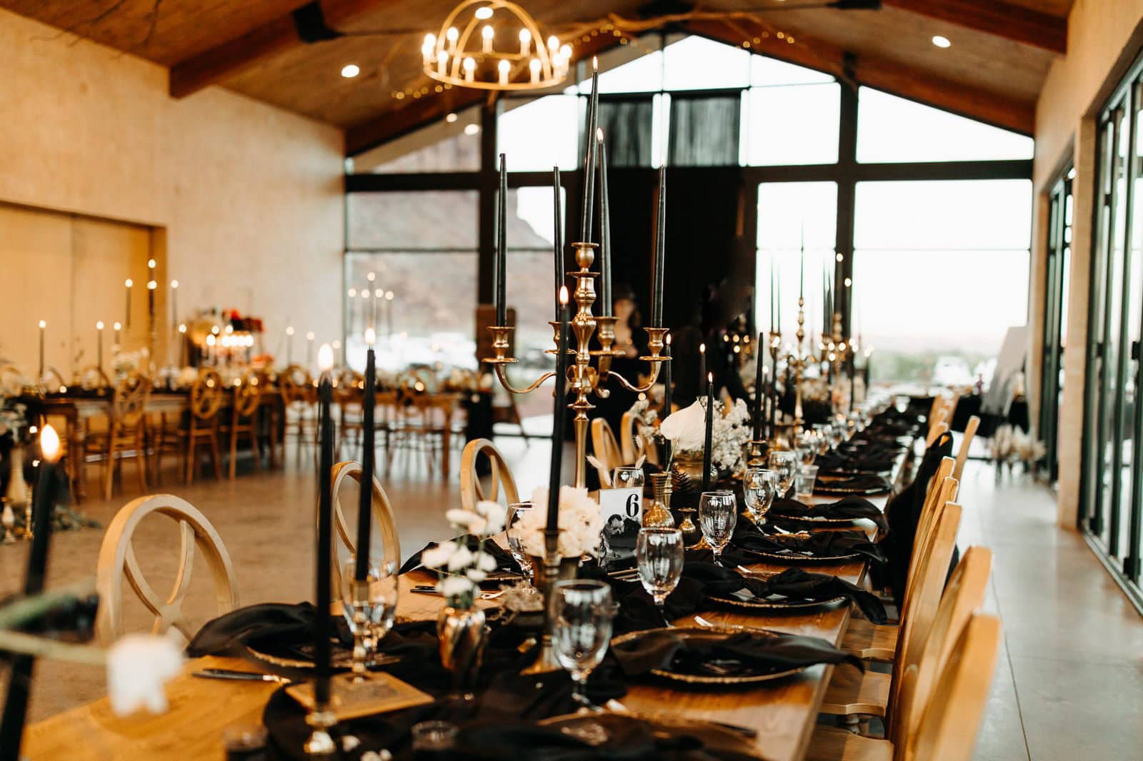 Gothic Wedding details at Red Earth Venue