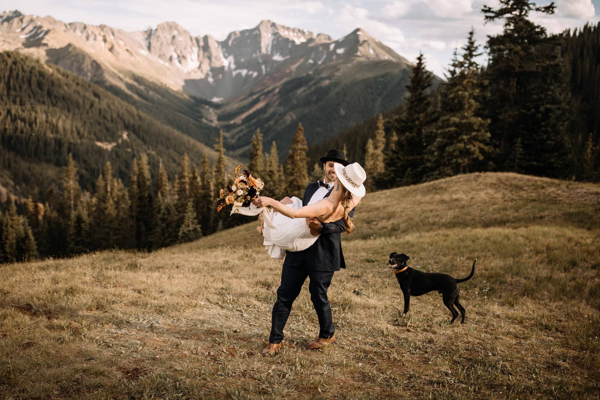 Intimate Mountaintop Wedding in Silverton
