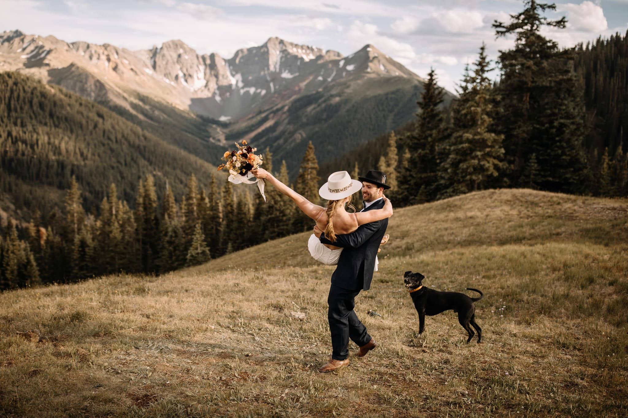 Intimate Mountaintop Wedding in Silverton