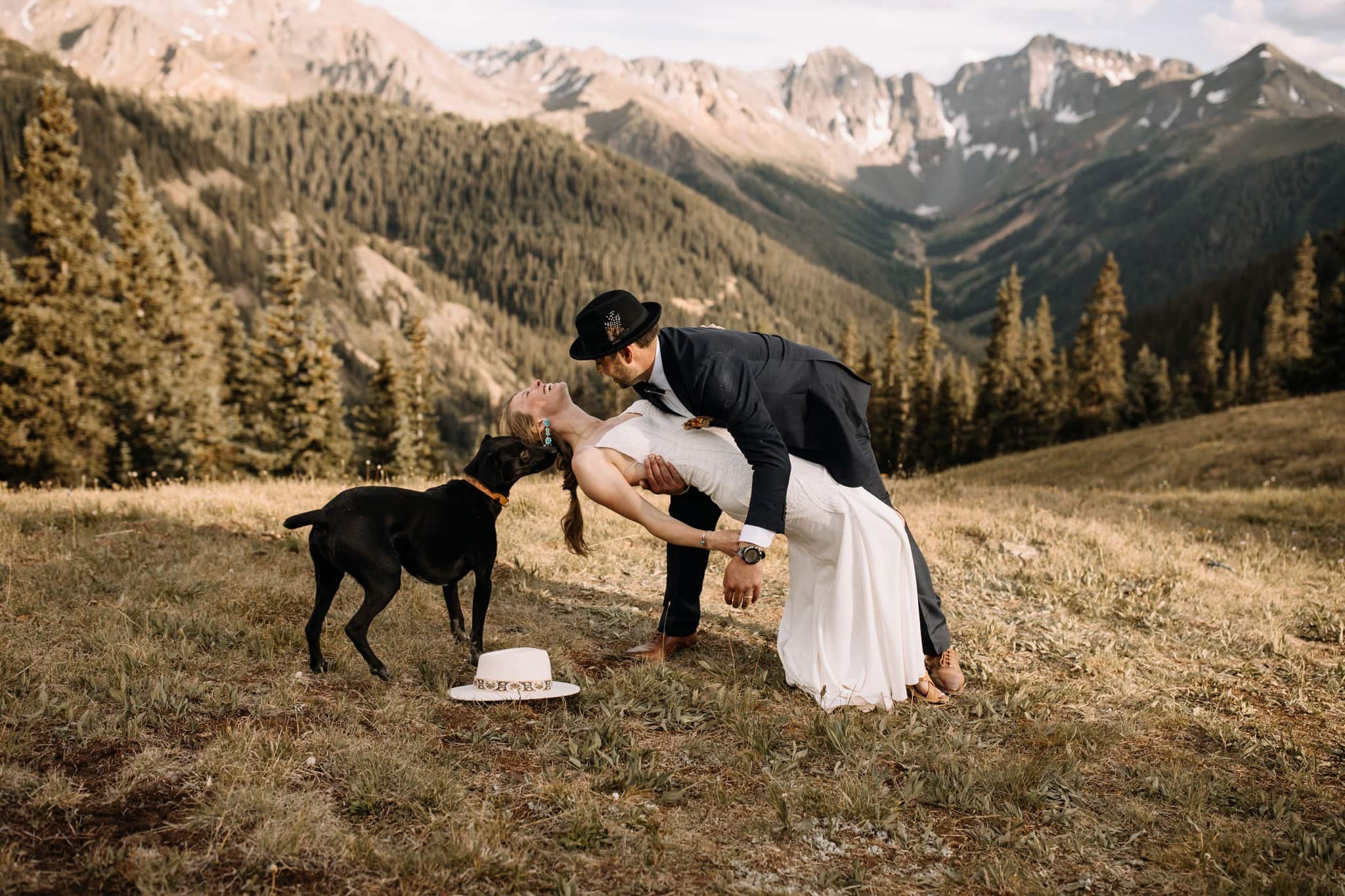 Intimate Mountaintop Wedding in Silverton