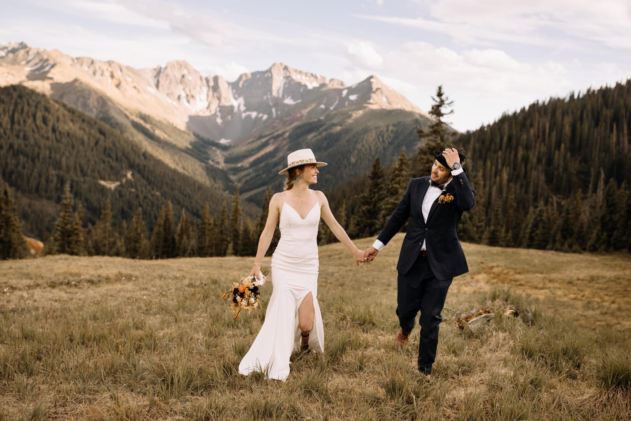 Intimate Mountaintop Wedding in Silverton