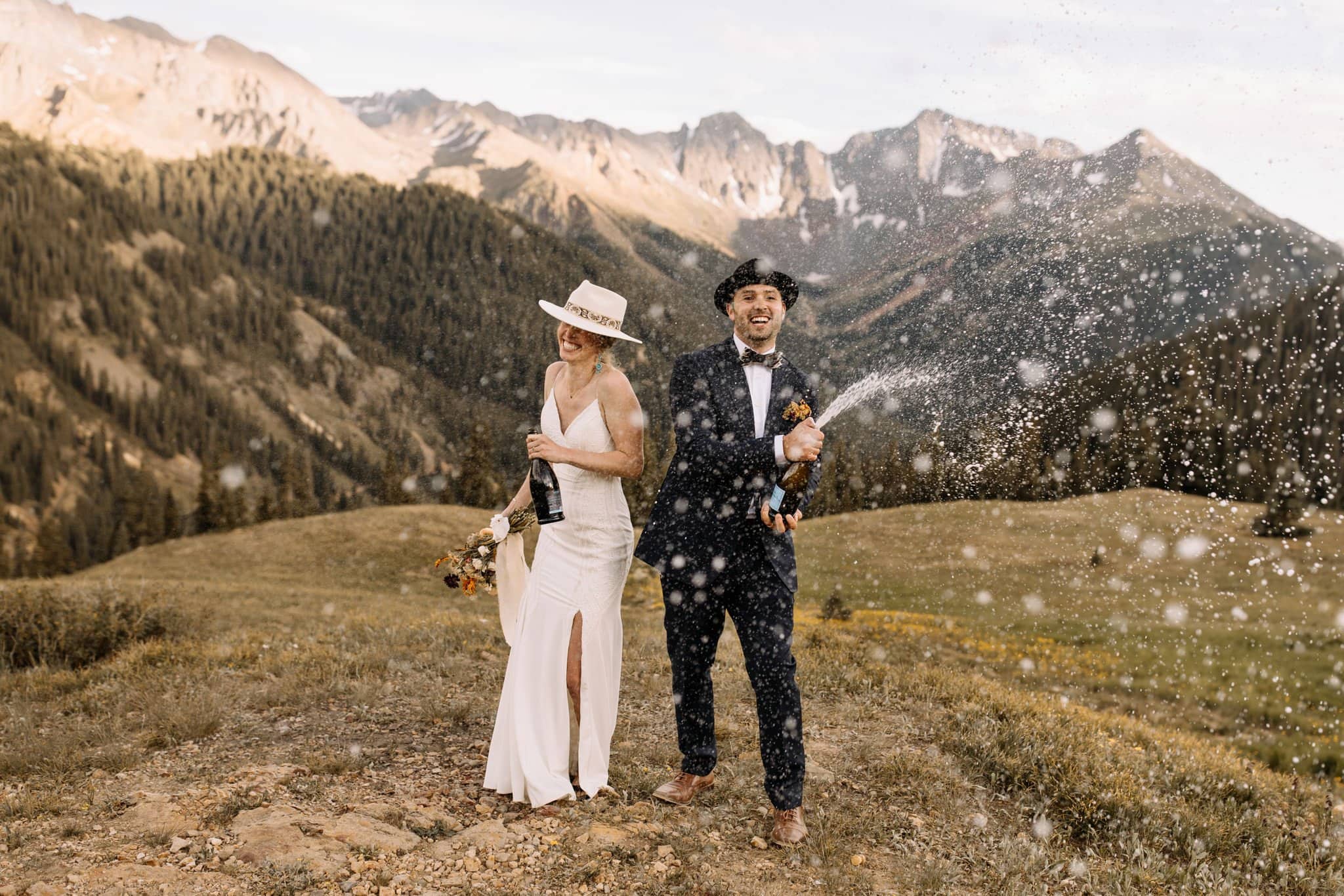 Intimate Mountaintop Wedding in Silverton