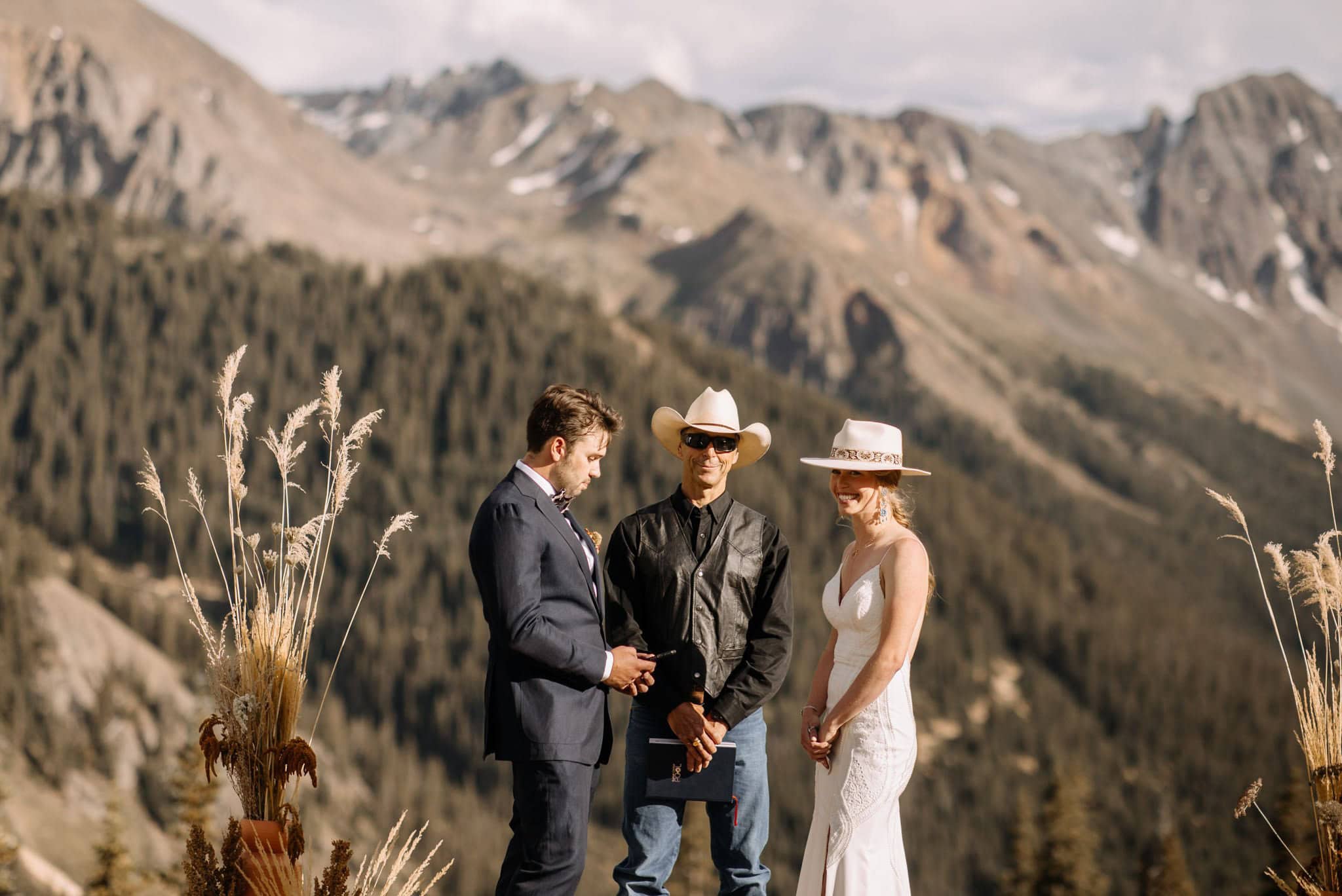 Intimate Mountaintop Wedding in Silverton