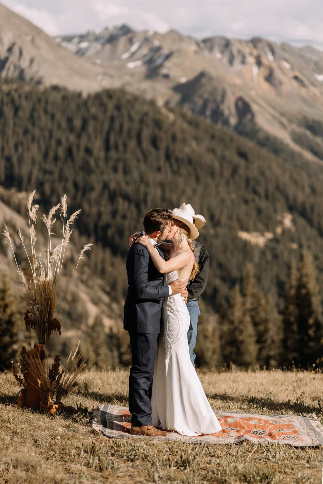 Intimate Mountaintop Wedding in Silverton