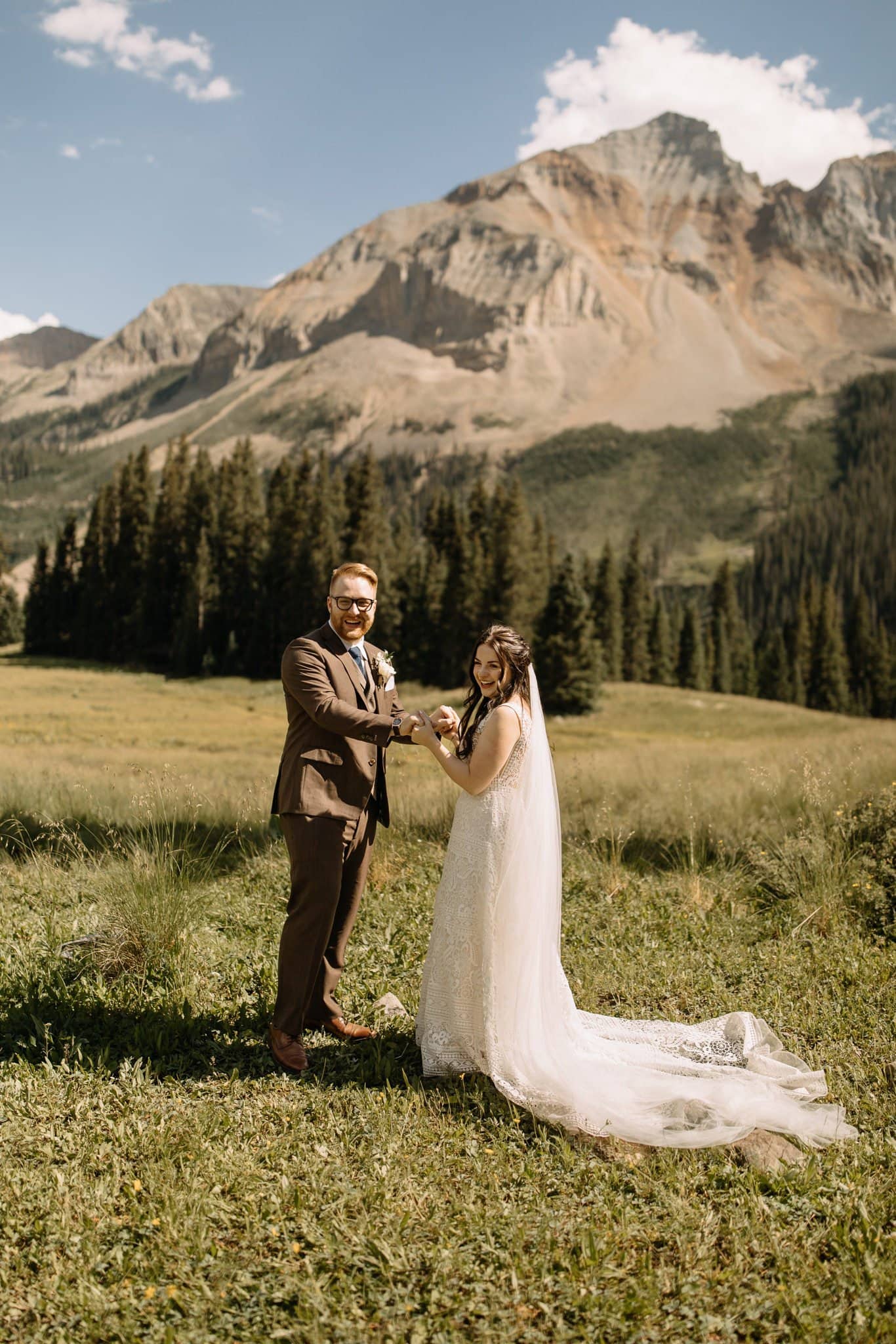 Intimate Elopement with Family in Telluride